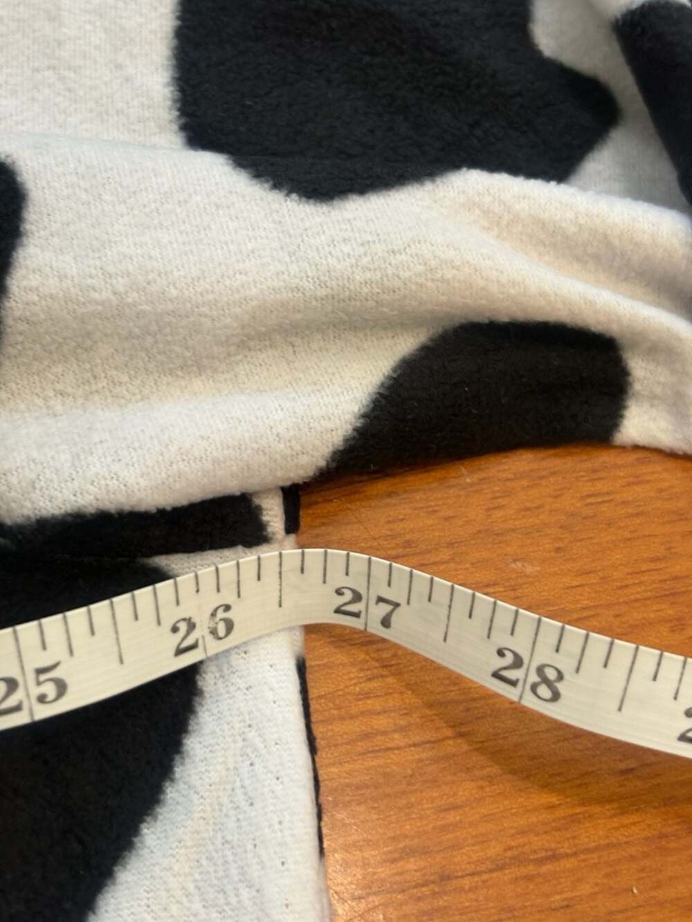 Cow Animal Character Fleece Hooded Onesie Jumpsuit with Tail Adult XL - Picture 4 of 7